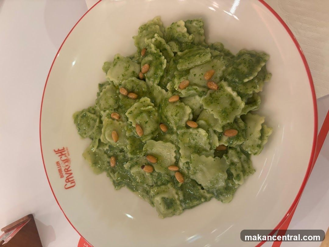 Ravioli with Pesto