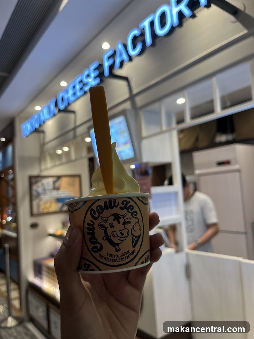 Ice Cream Cup and Store Signage