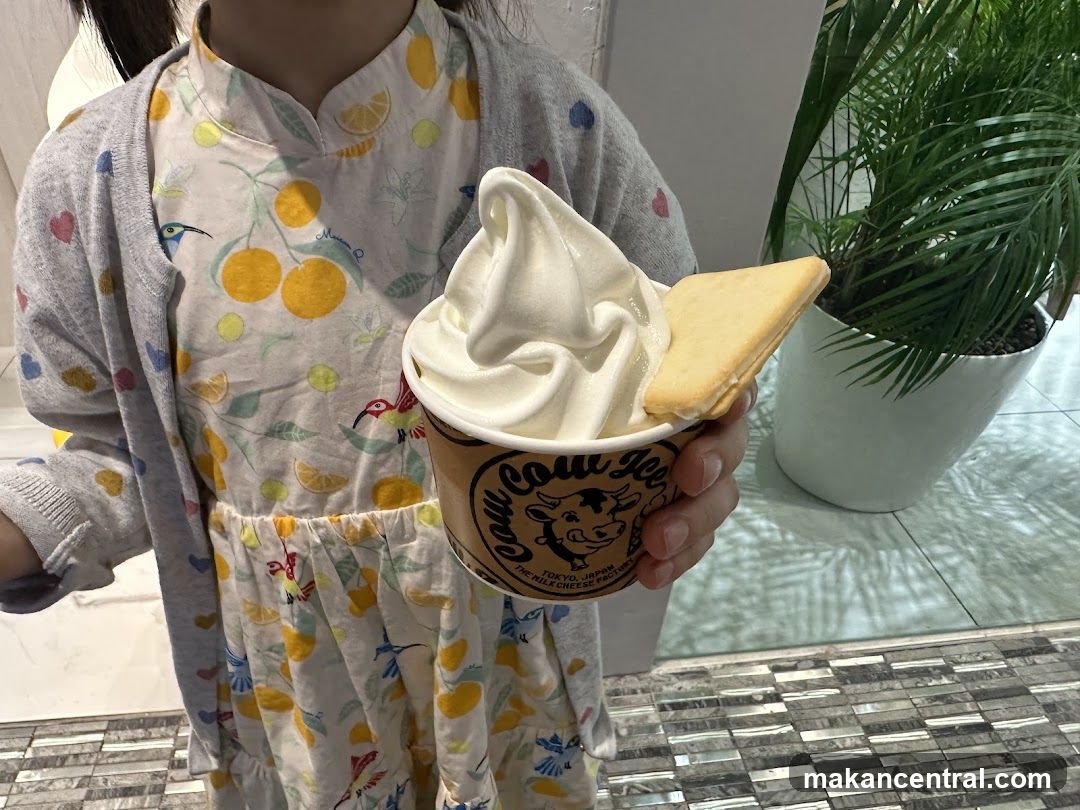 Soft Serve Ice Cream with Cookie