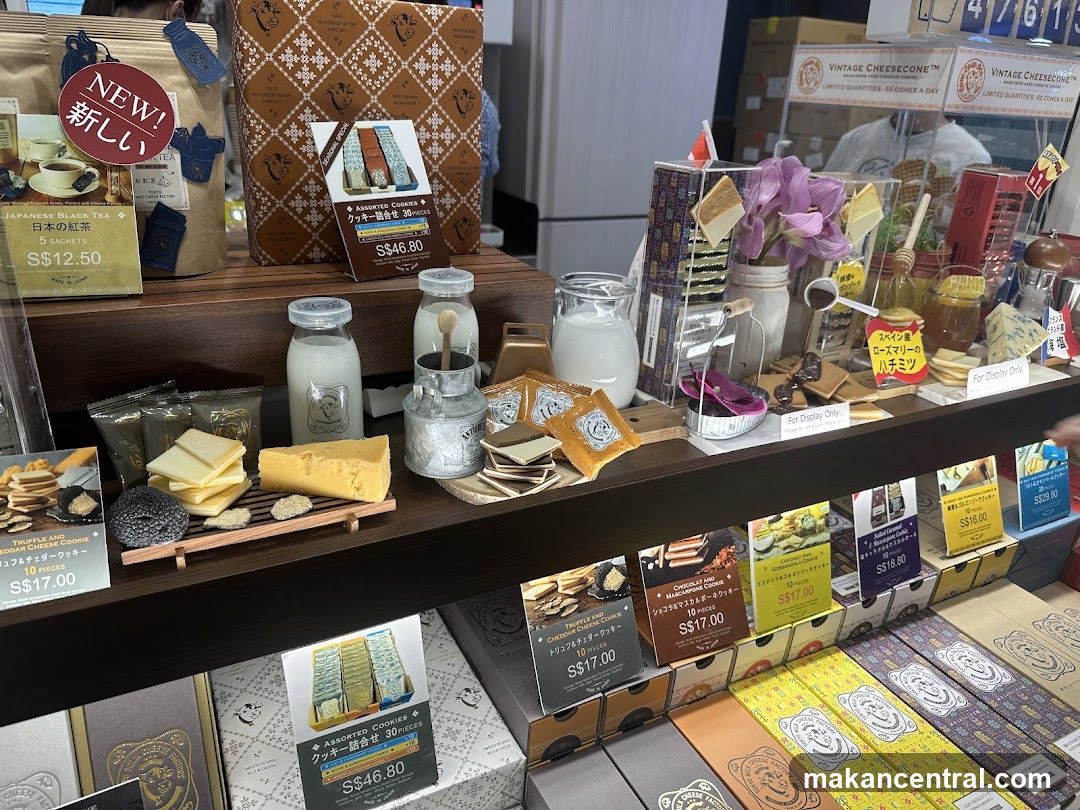Assorted Cookies and Tea Display