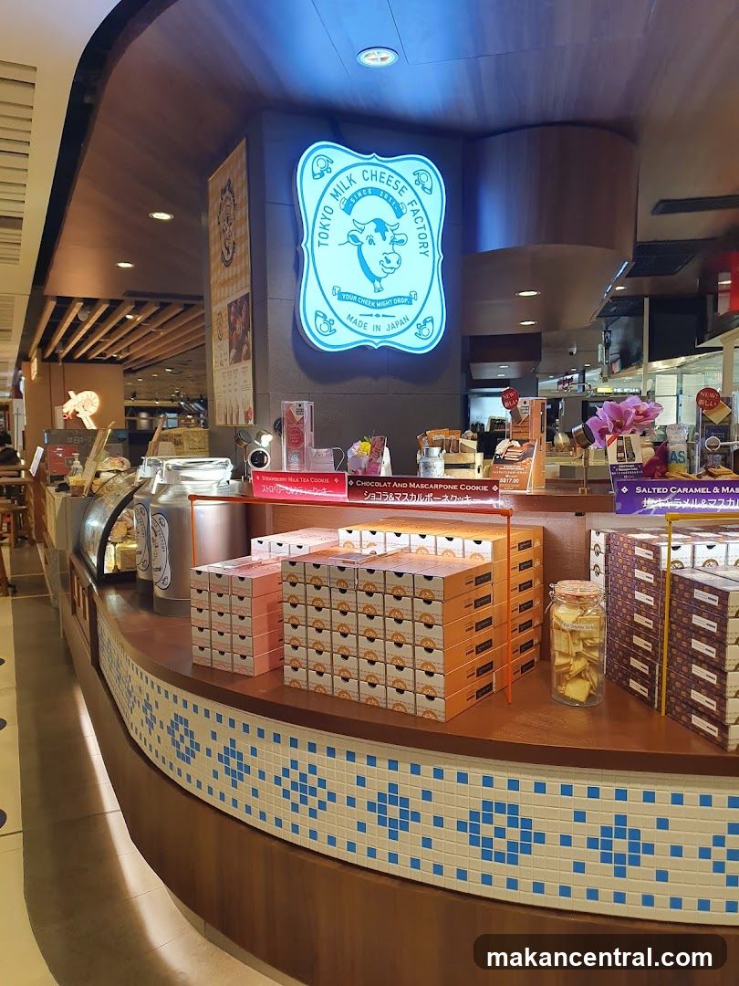 Tokyo Milk Cheese Factory Counter