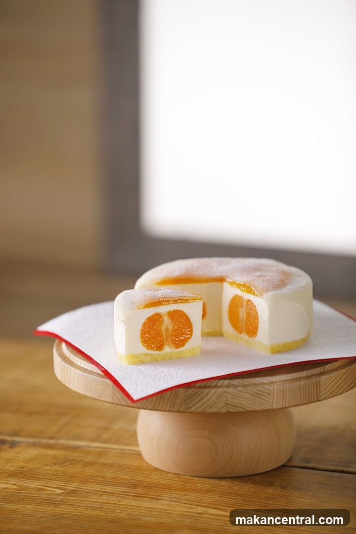 Orange Mousse Cake