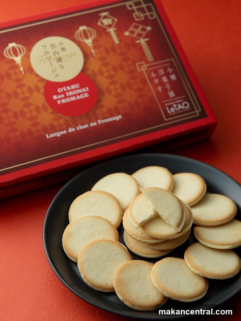 LeTAO Langue de chat au Fromage Cookies