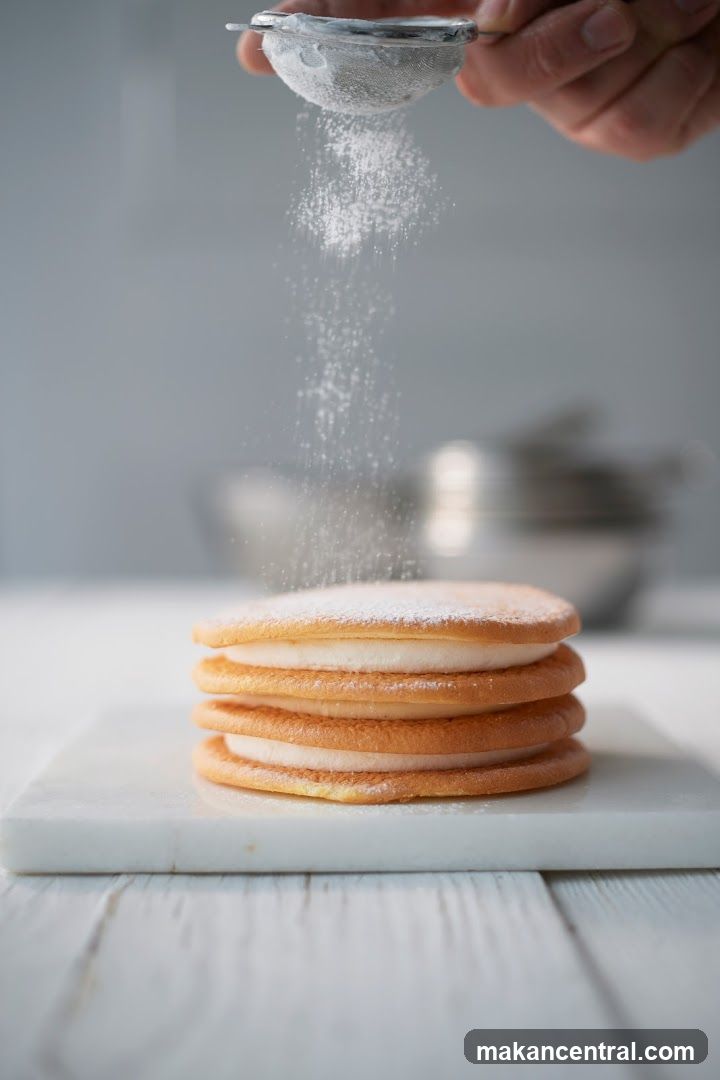 Dusting of Powdered Sugar