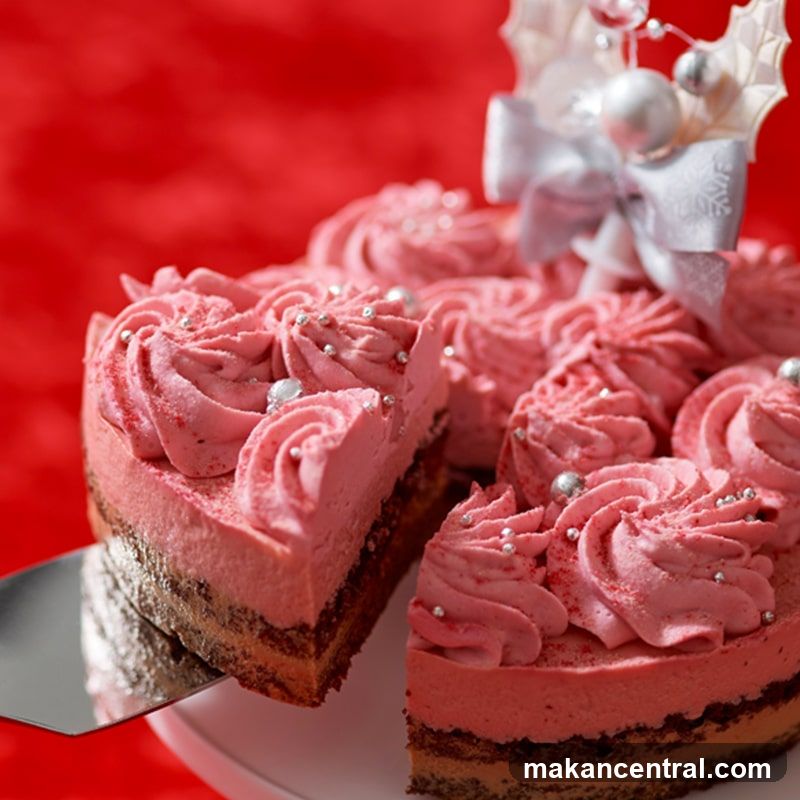 Pink Frosted Cake