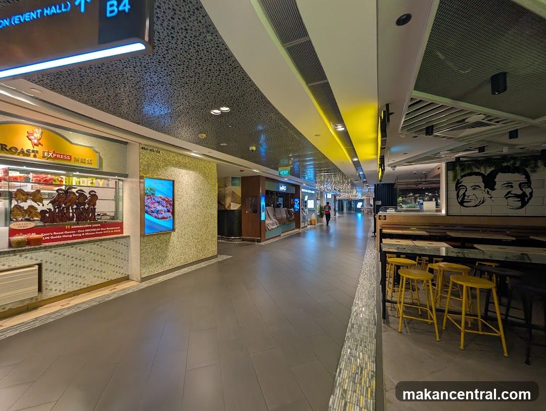 Food court hallway