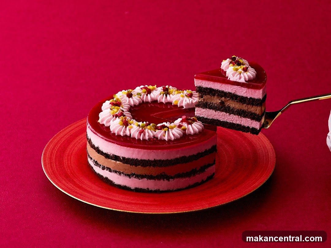 Layered Berry Cake