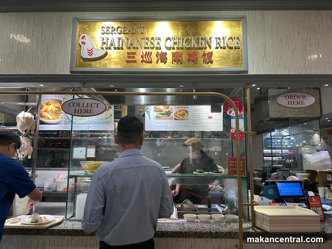 Hainanese Chicken Rice Stall
