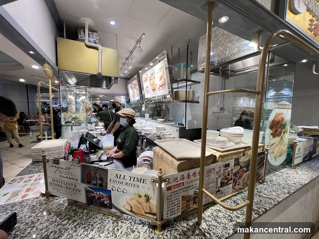 Restaurant Counter with Staff