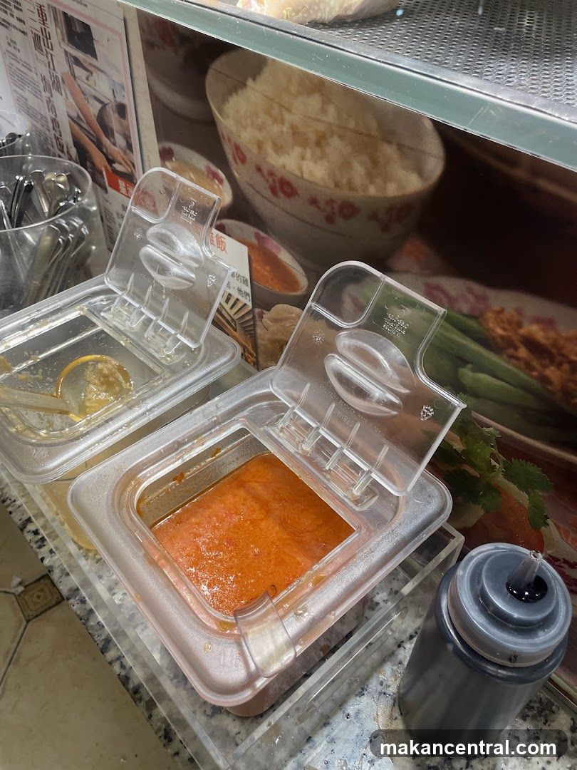 Condiments and Food Display