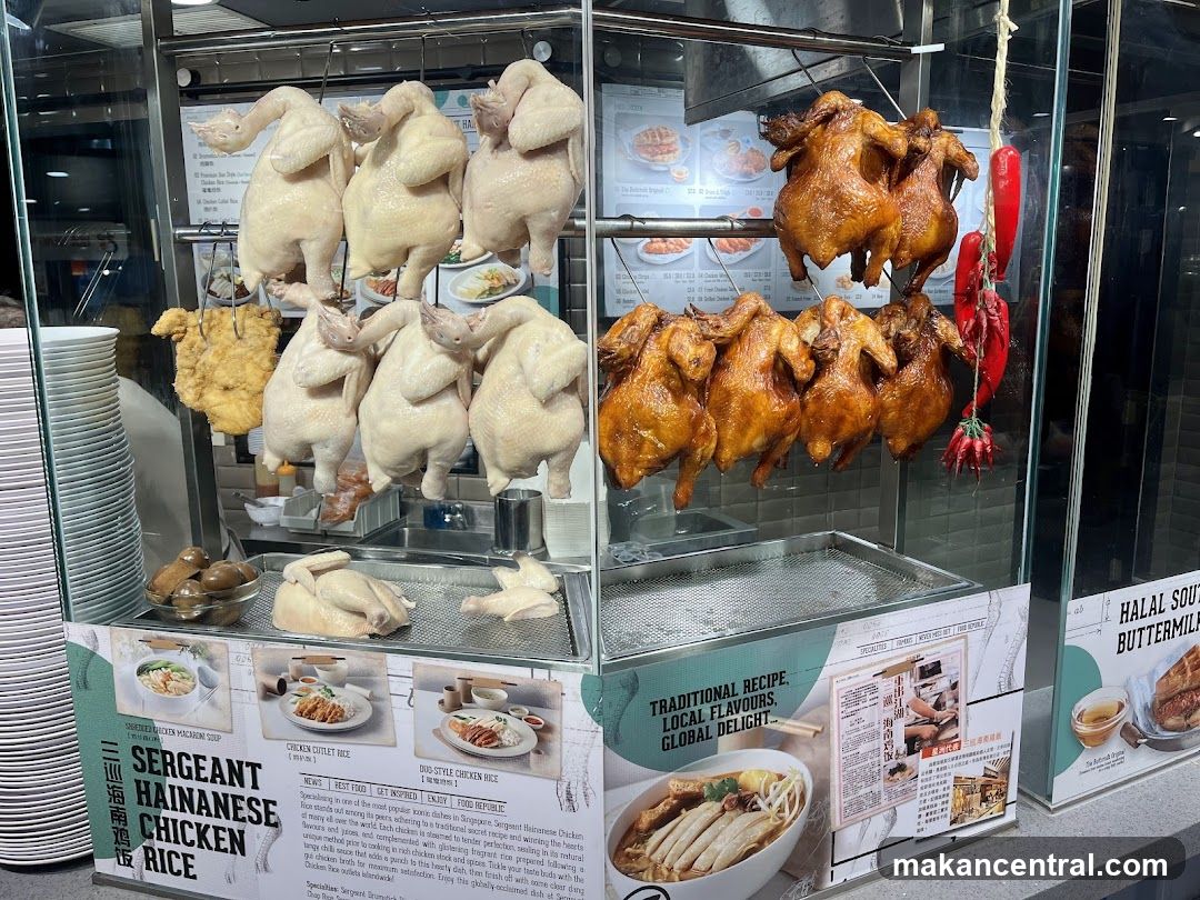 Hainanese Chicken Rice Stall