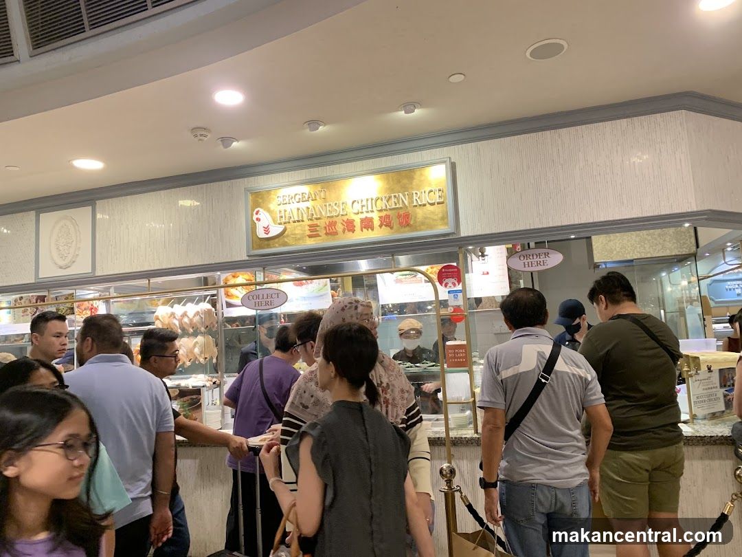 Sergeant Hainanese Chicken Rice Stall