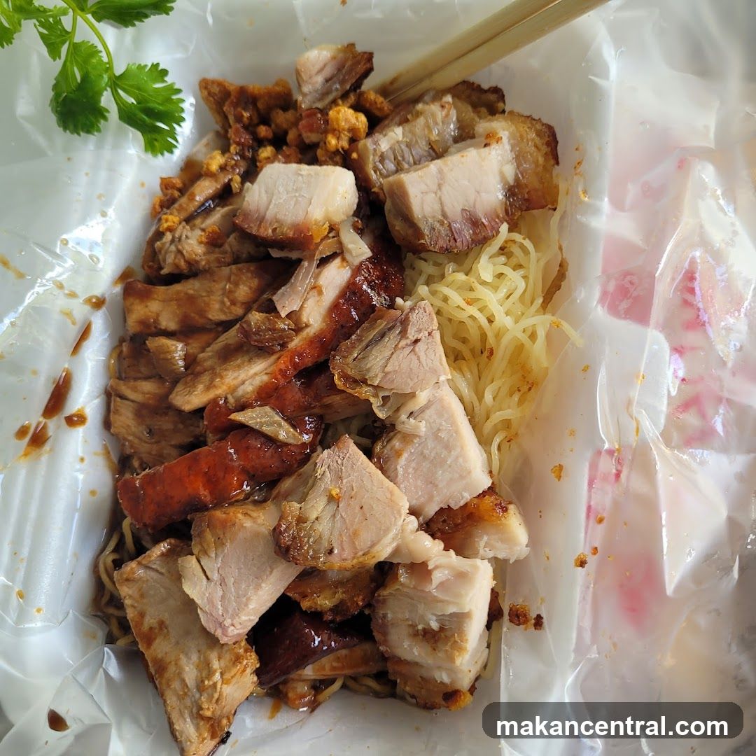 Noodles with Roasted Meats