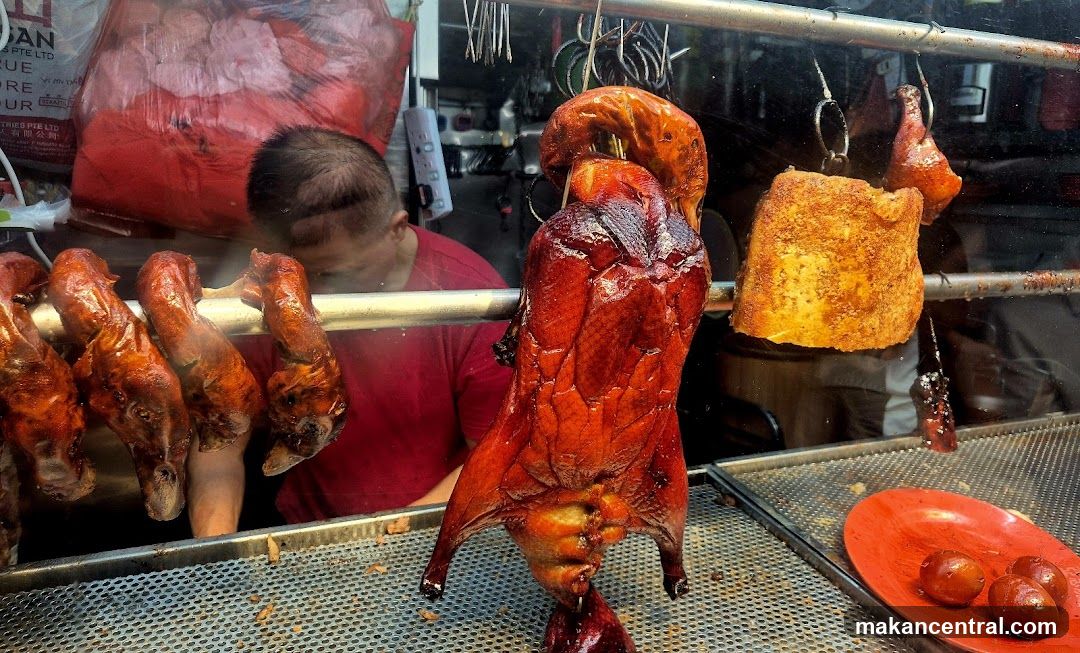 Roasted Ducks and Pork