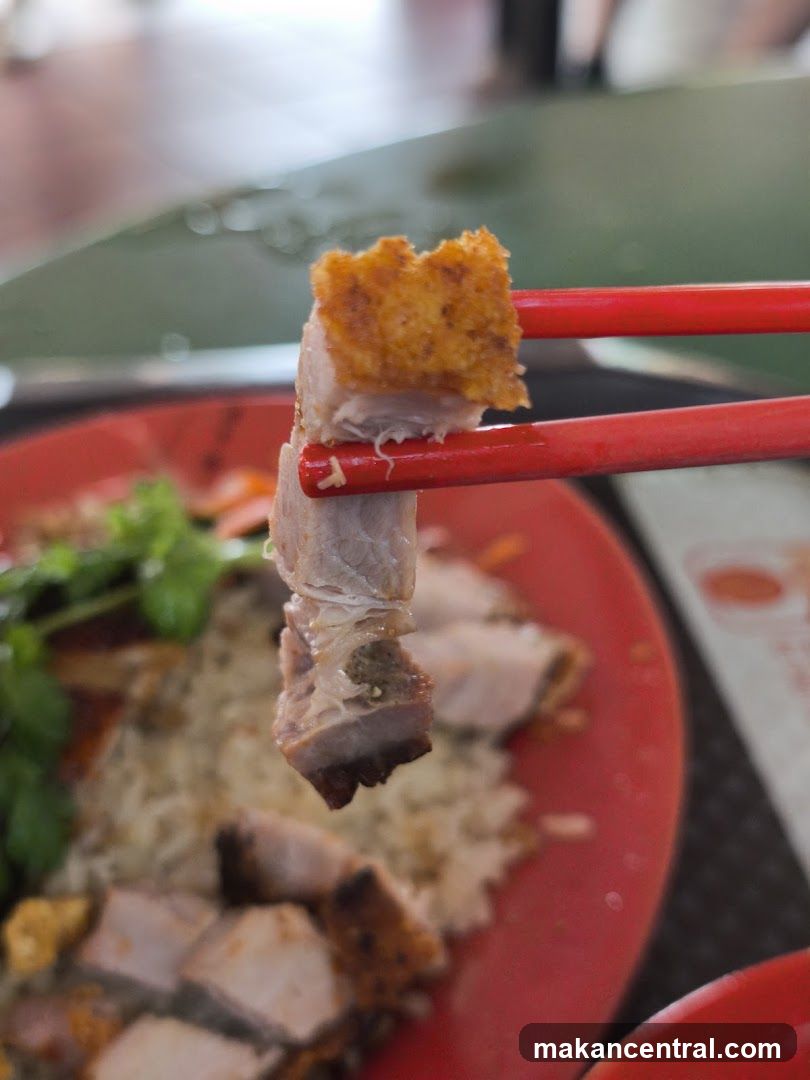 Roasted Pork Belly with Rice