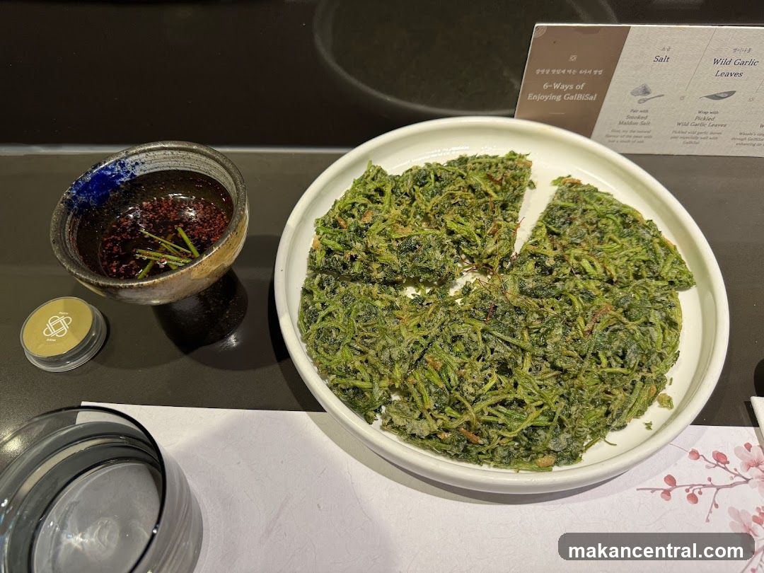 Wild Garlic Leaves Dish
