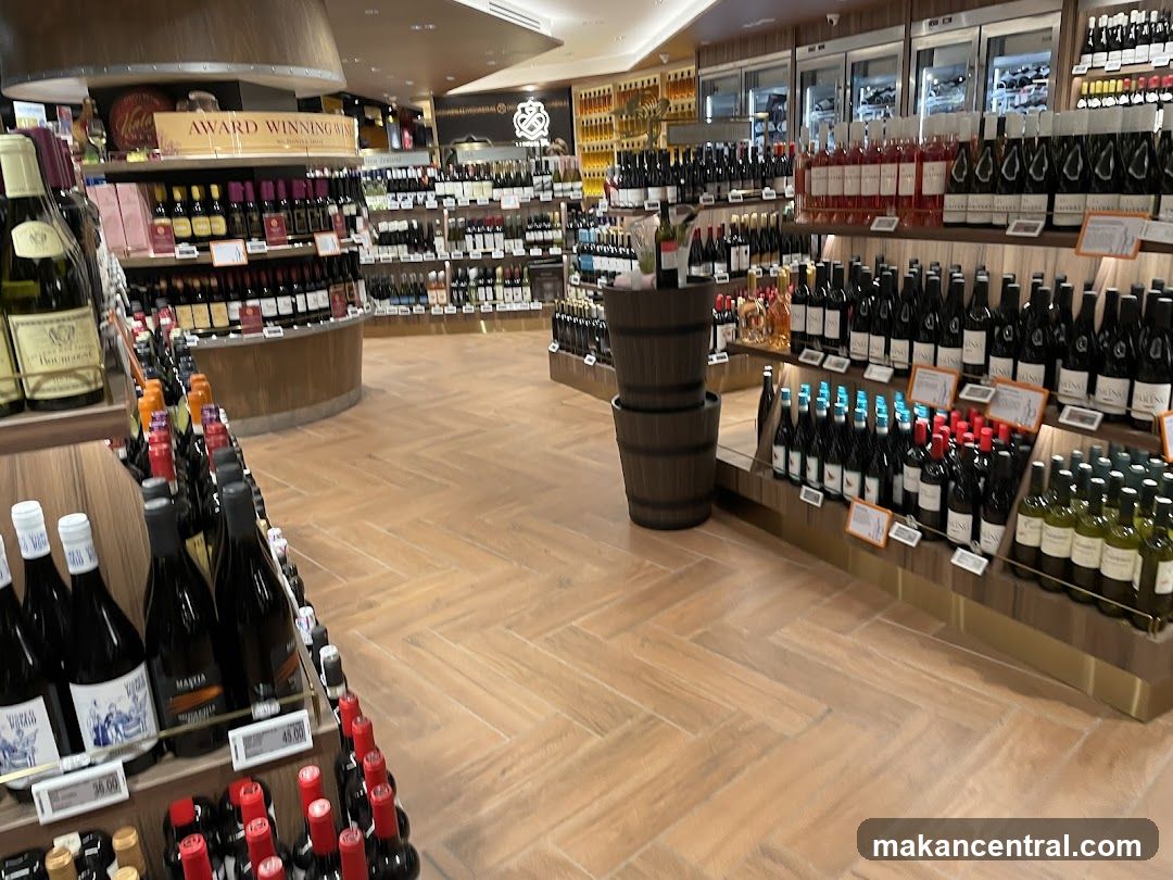 Wine Store Aisles