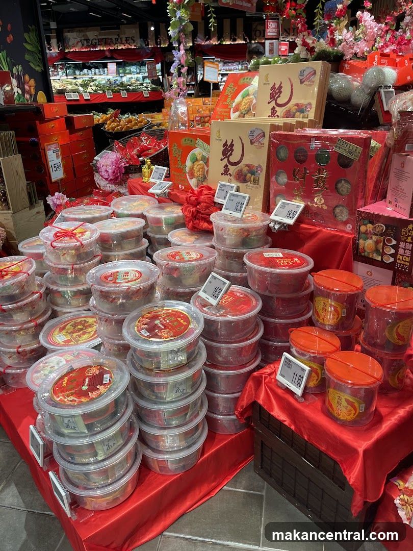 Chinese New Year Food Display