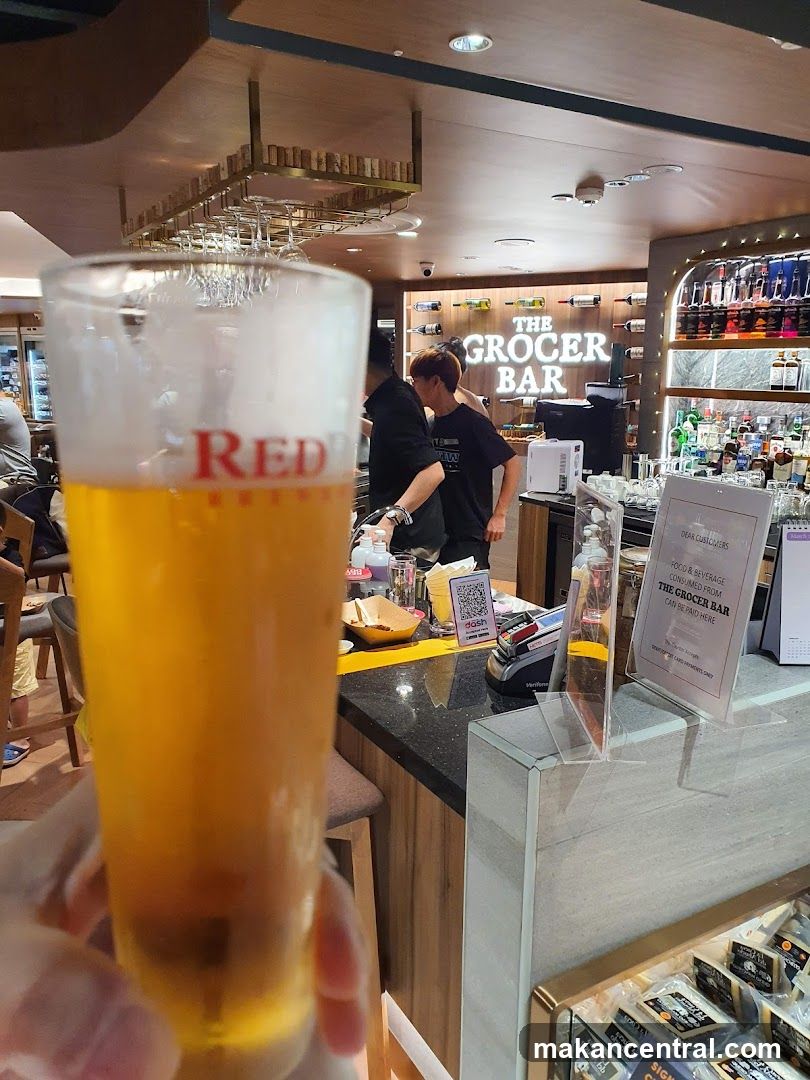 Bar Interior with Beer