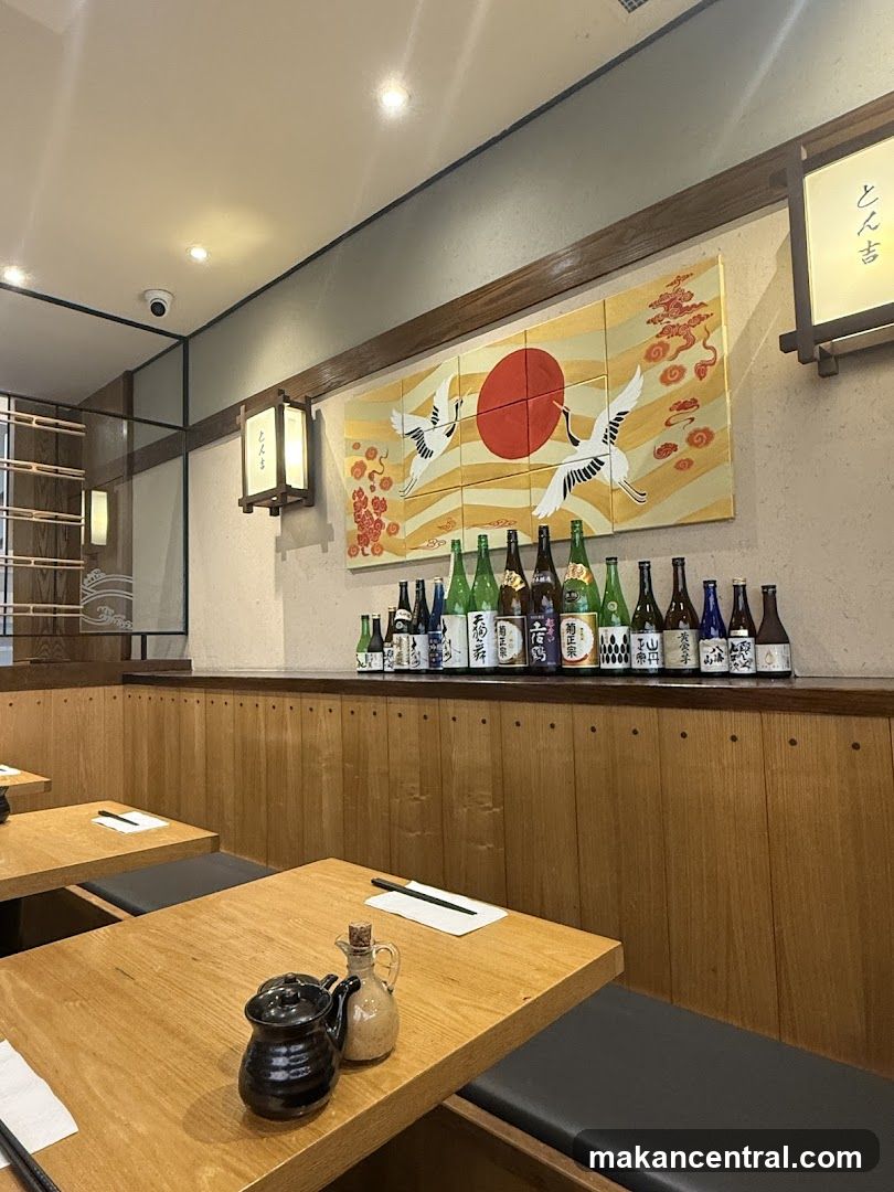 Japanese Restaurant Interior