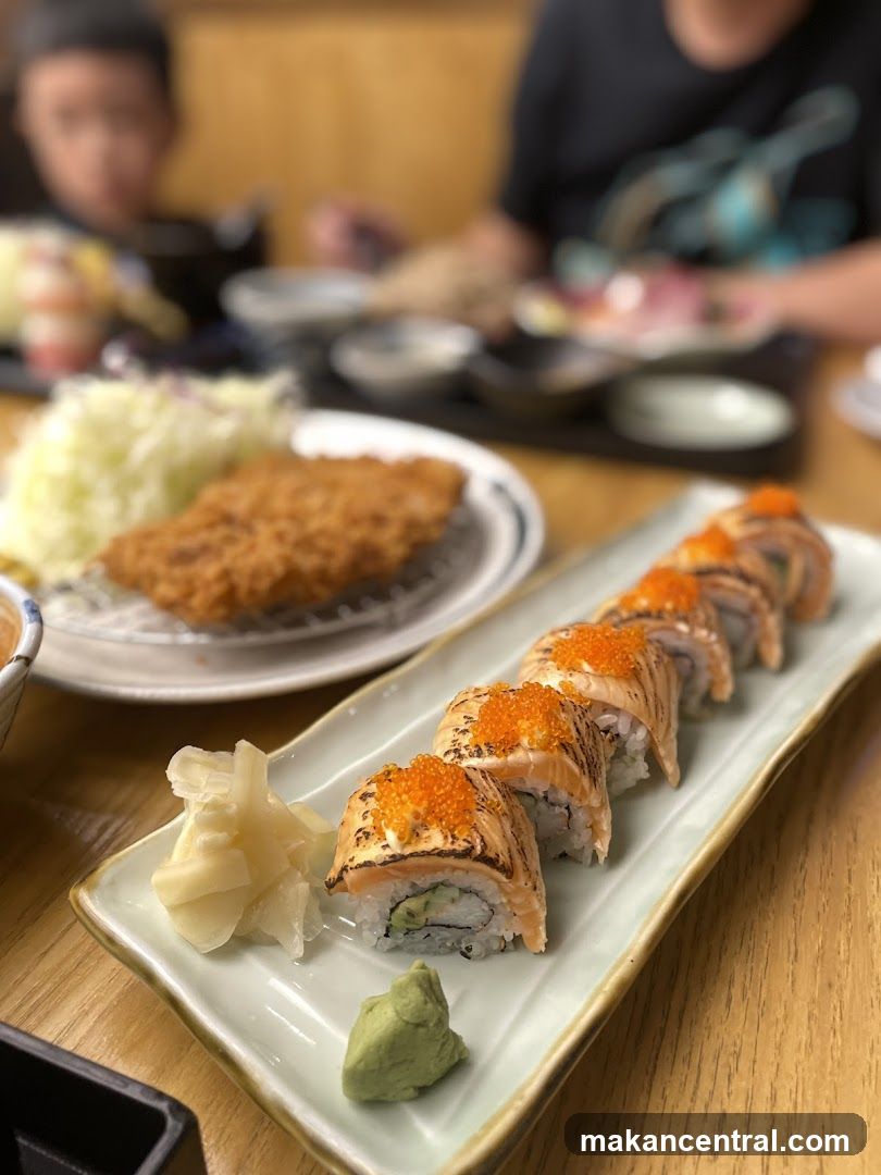 Sushi and Tonkatsu
