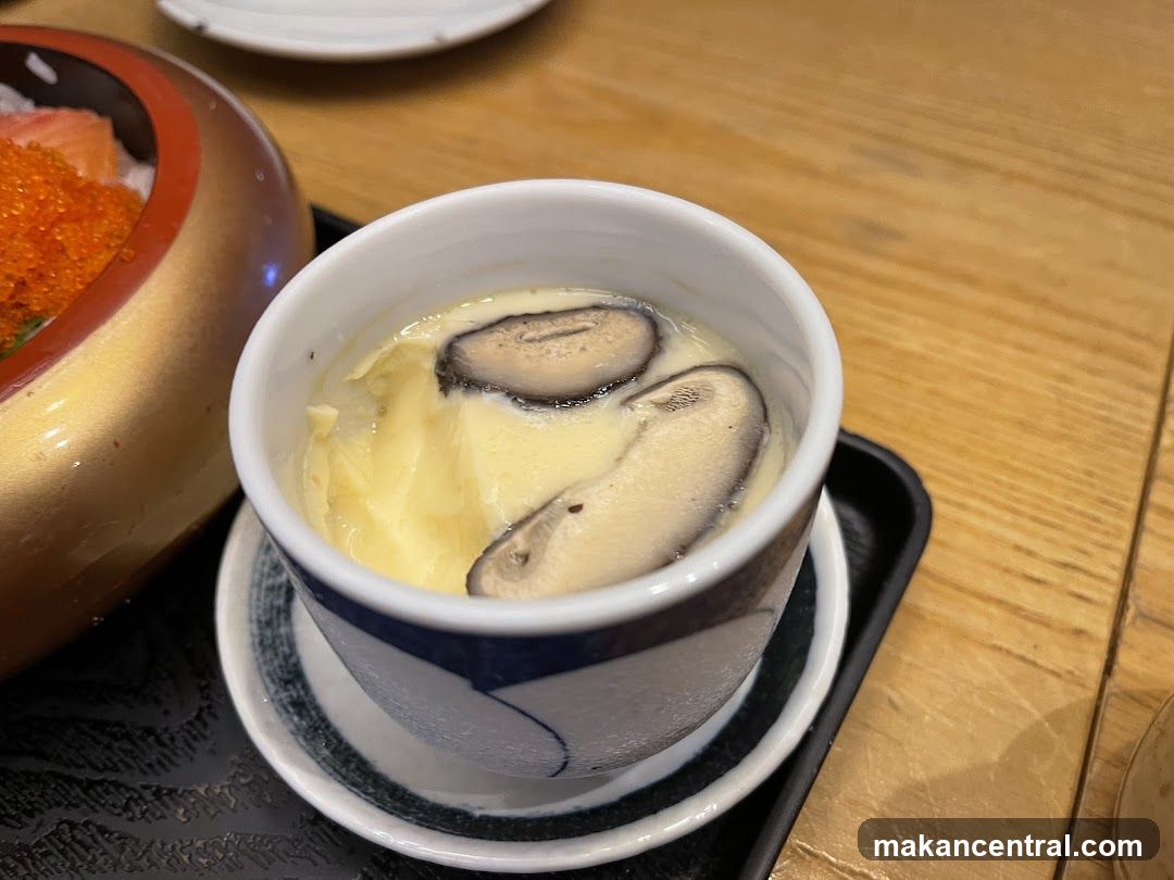 Chawanmushi with Shiitake Mushrooms