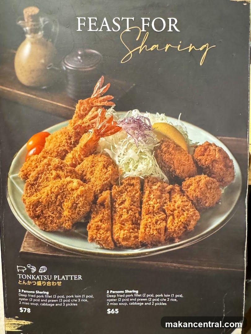 TONKATSU PLATTER