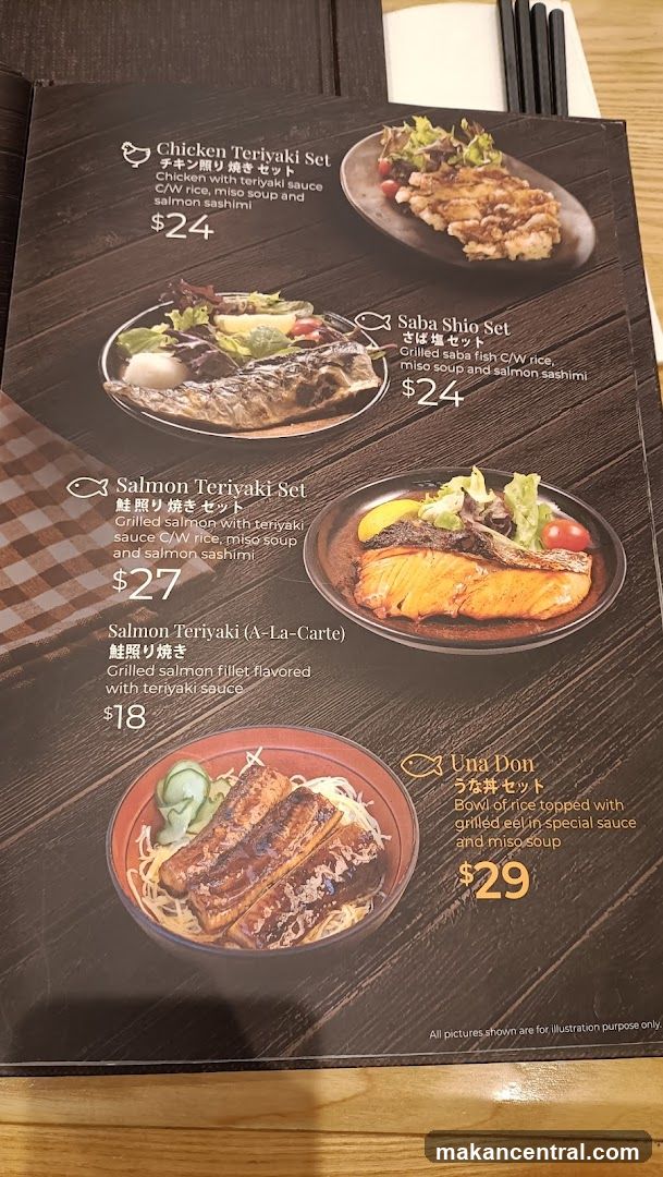 Japanese Menu
