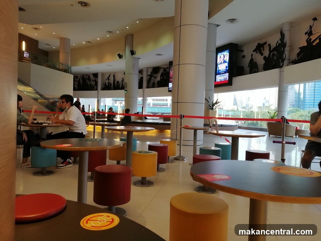 Diners at a Food Court