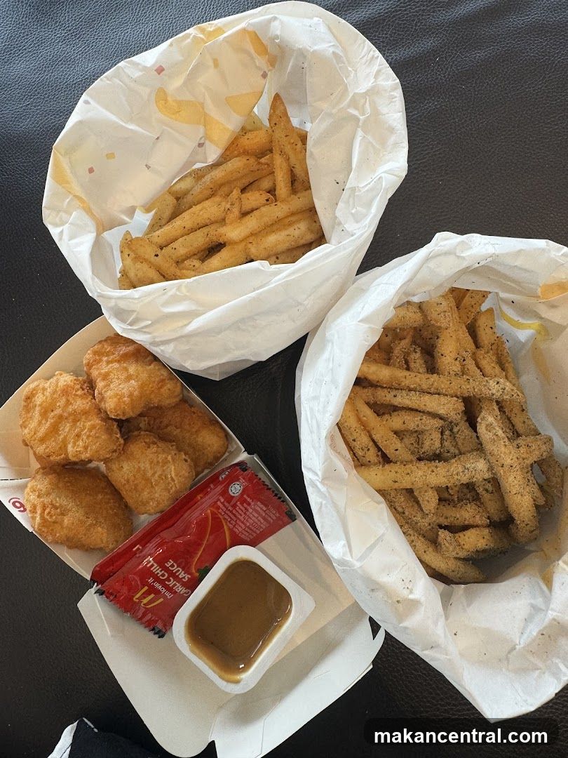 Chicken McNuggets and Fries