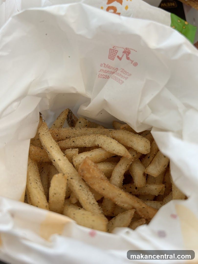 Seasoned French Fries in Bag