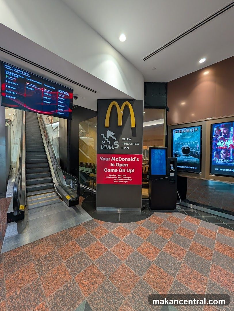 McDonald's and Shaw Theatres Entrance