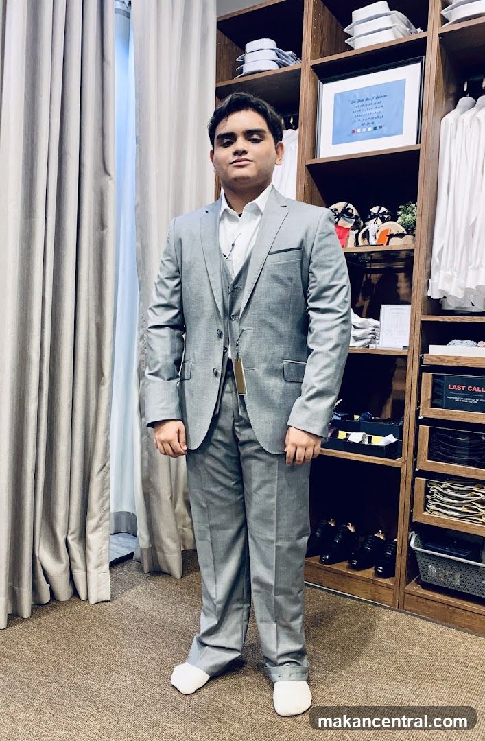 Man in a Grey Suit