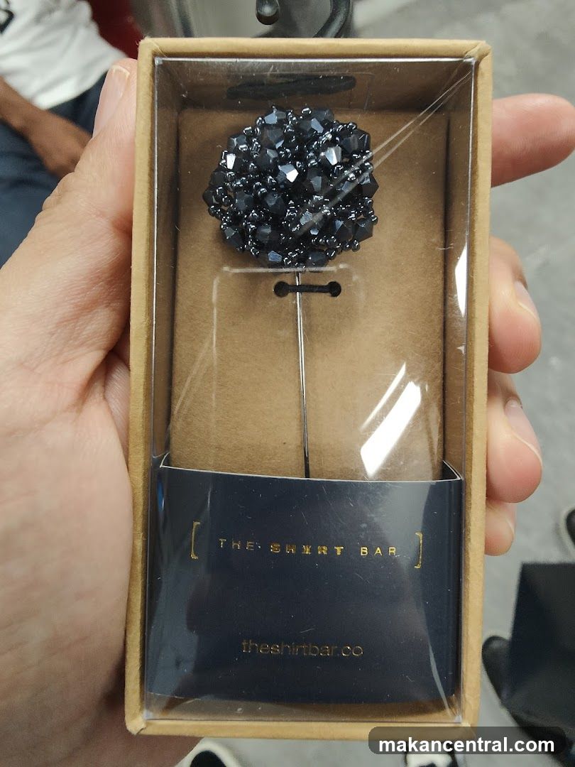 Lapel Pin in Packaging