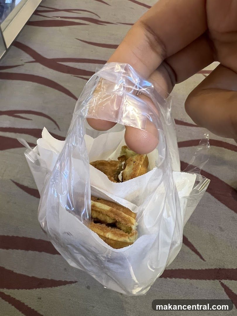 Food in a plastic bag