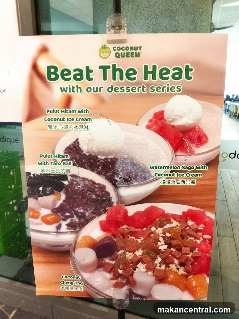 Coconut Queen Dessert Series Poster