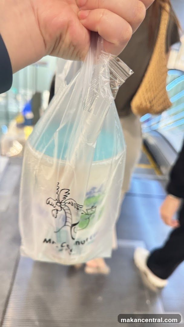Plastic bag with logo