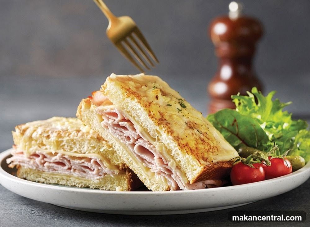 Gourmet Ham and Cheese Sandwich