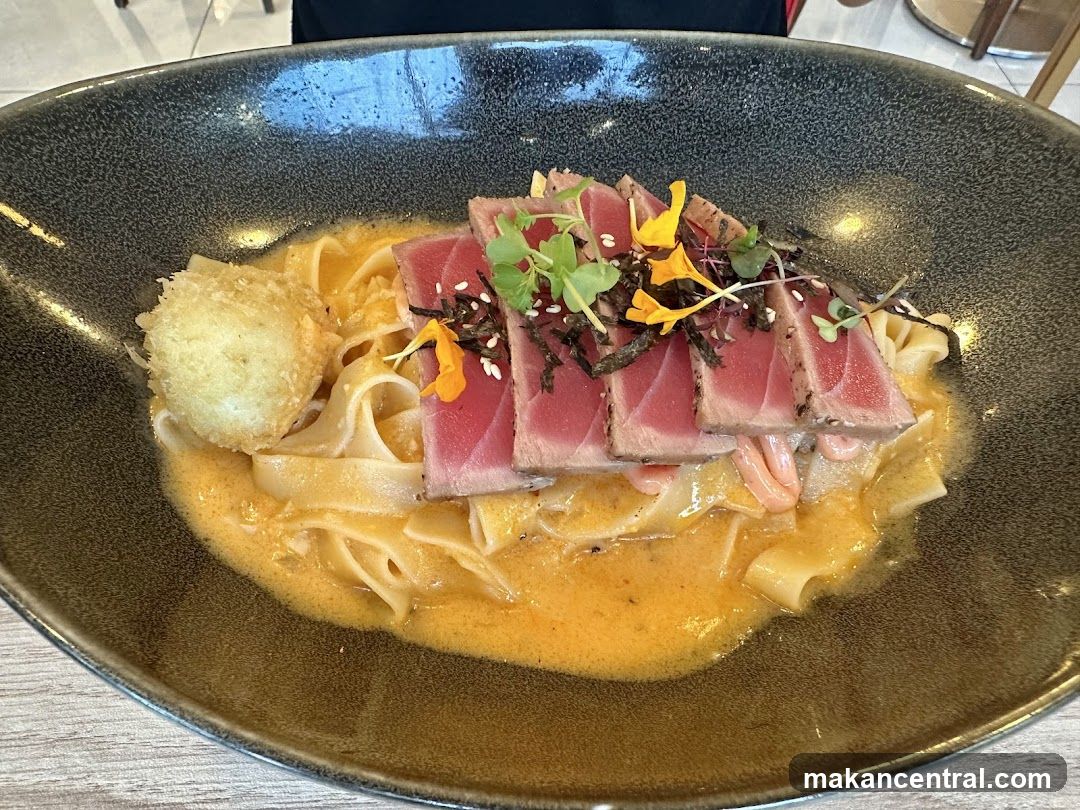 Seared Tuna Pasta