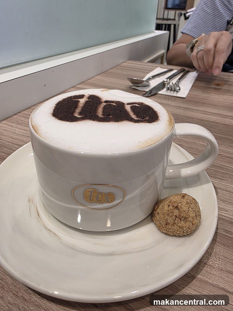 Coffee with logo