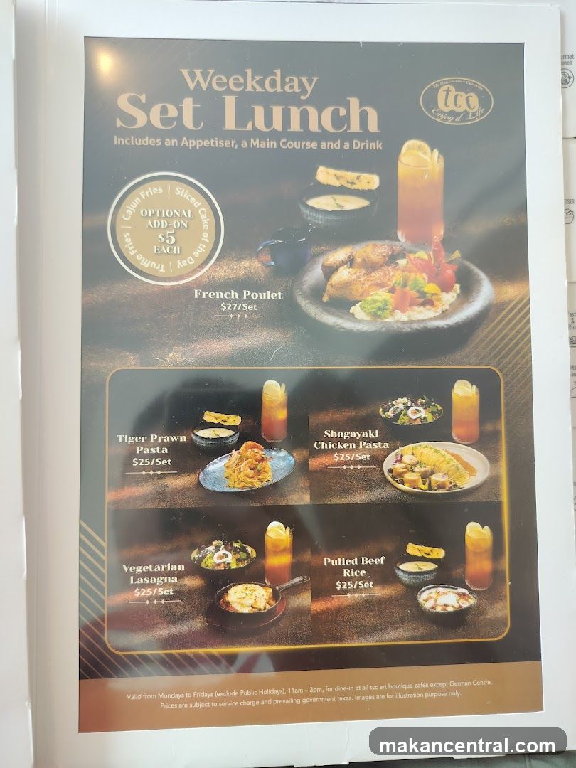 Weekday Set Lunch
