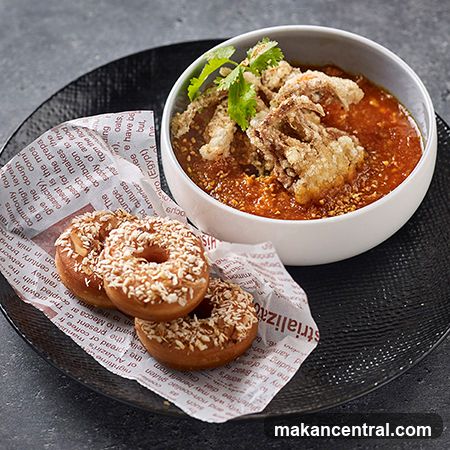 Soft Shell Crab with Donuts