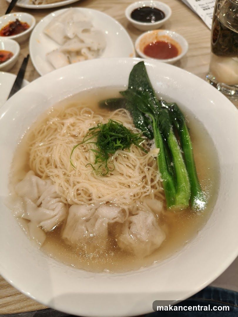 Wonton Noodle Soup