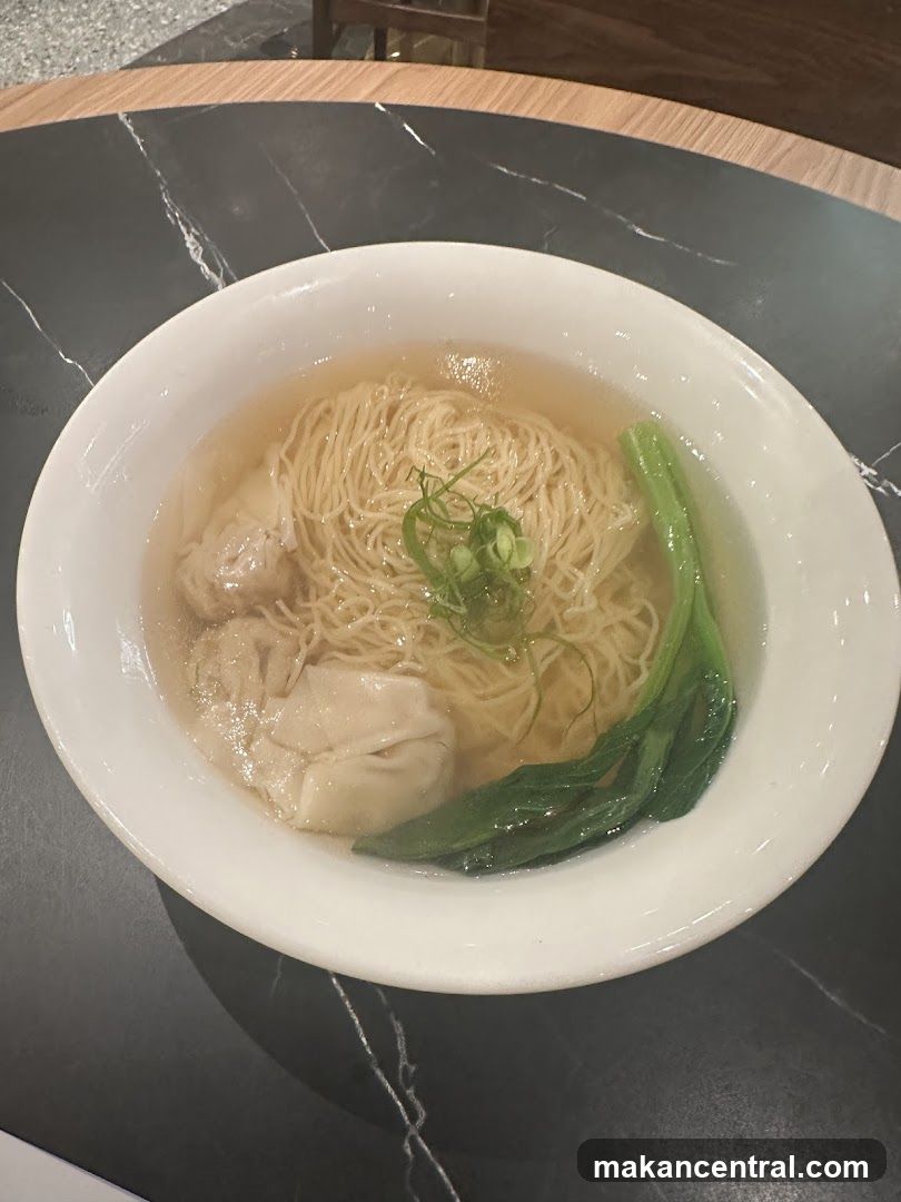 Wonton Noodle Soup