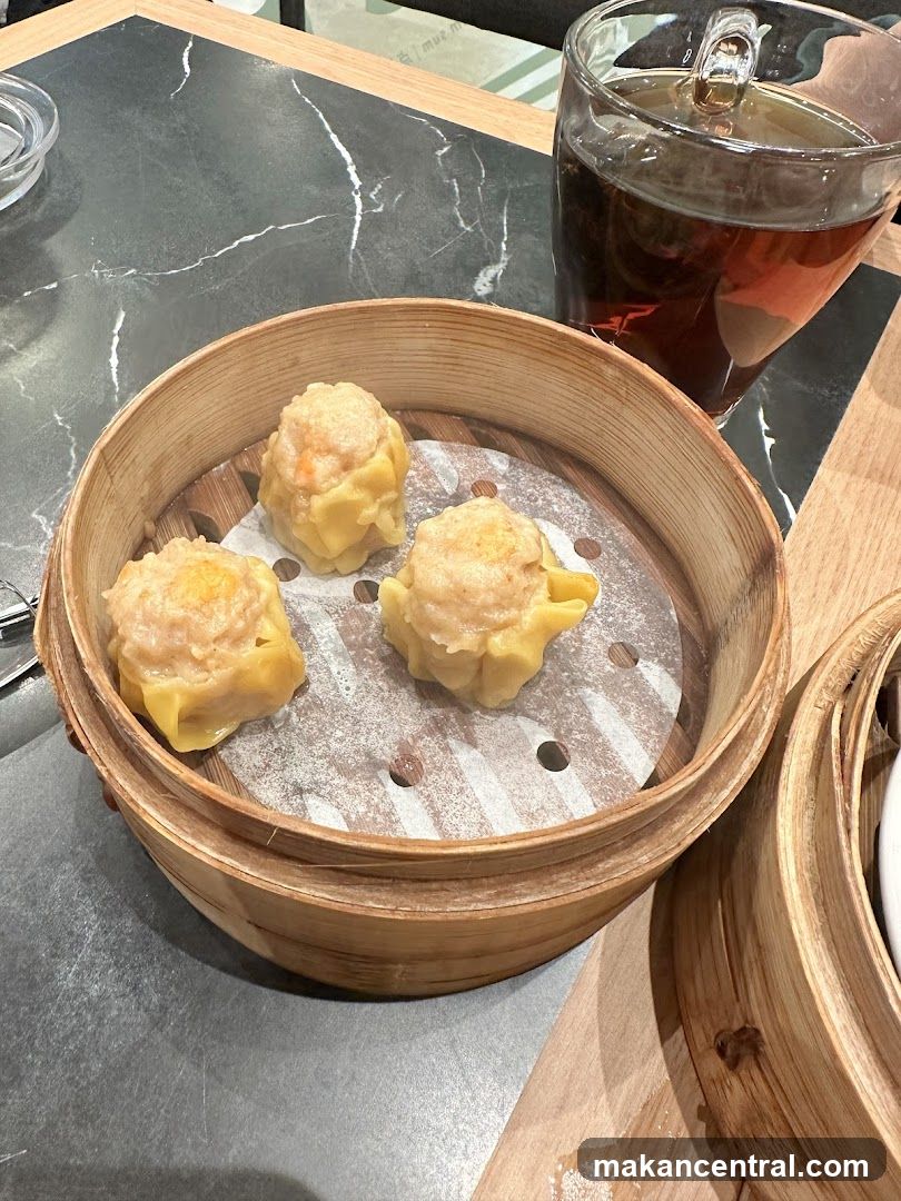 Steamed Dumplings and Tea