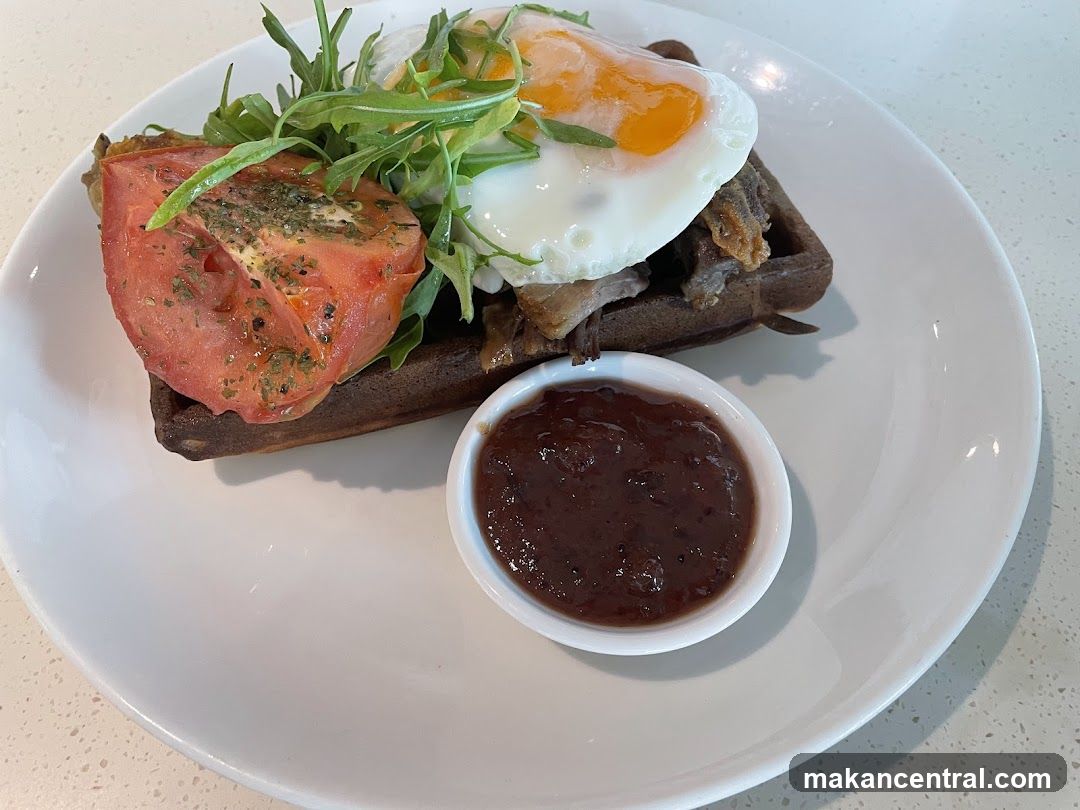 Savory Waffle Dish