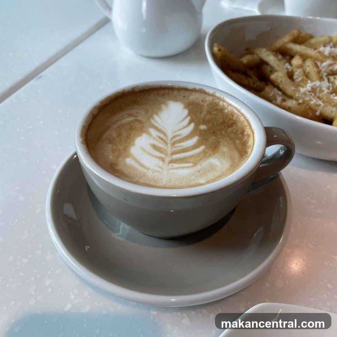 Latte and Fries