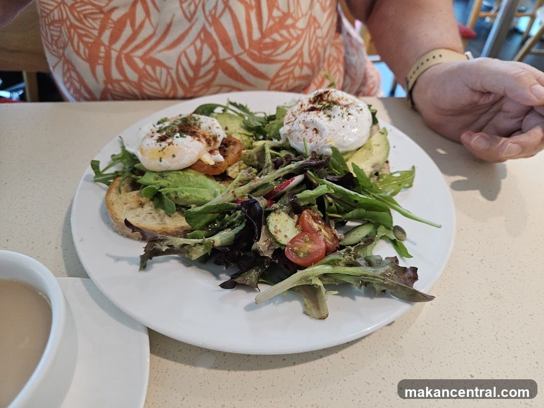 Avocado Toast with Poached Eggs