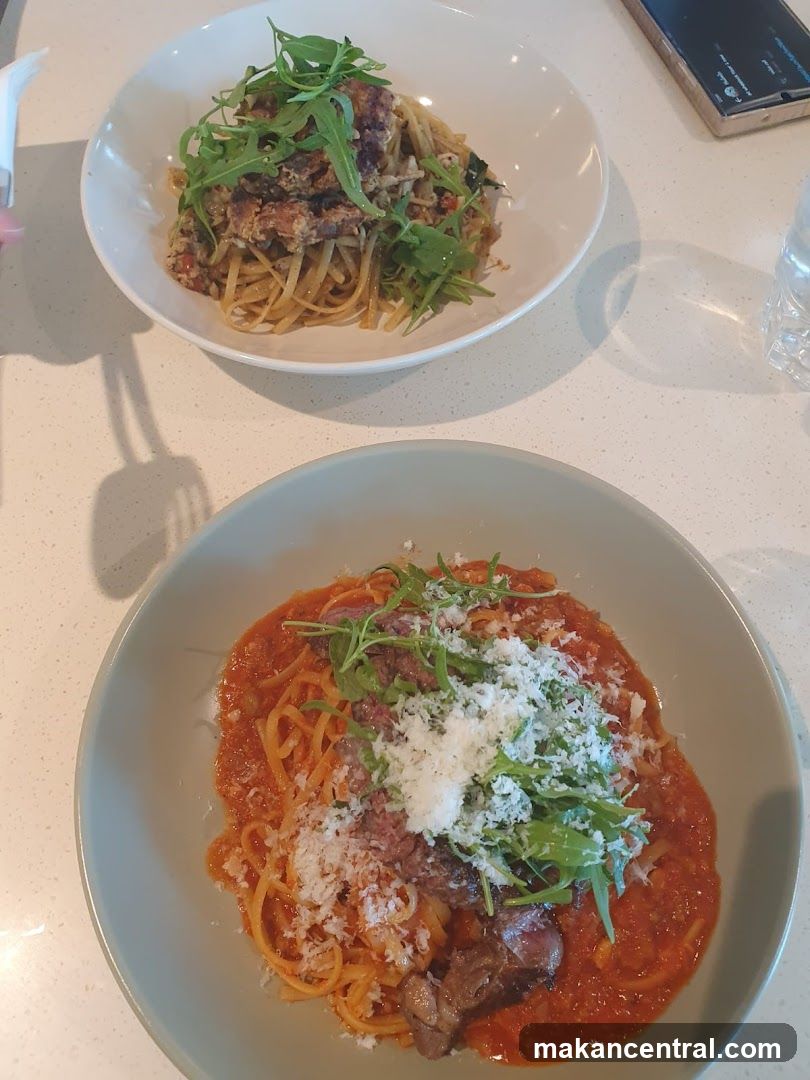 Two Pasta Dishes