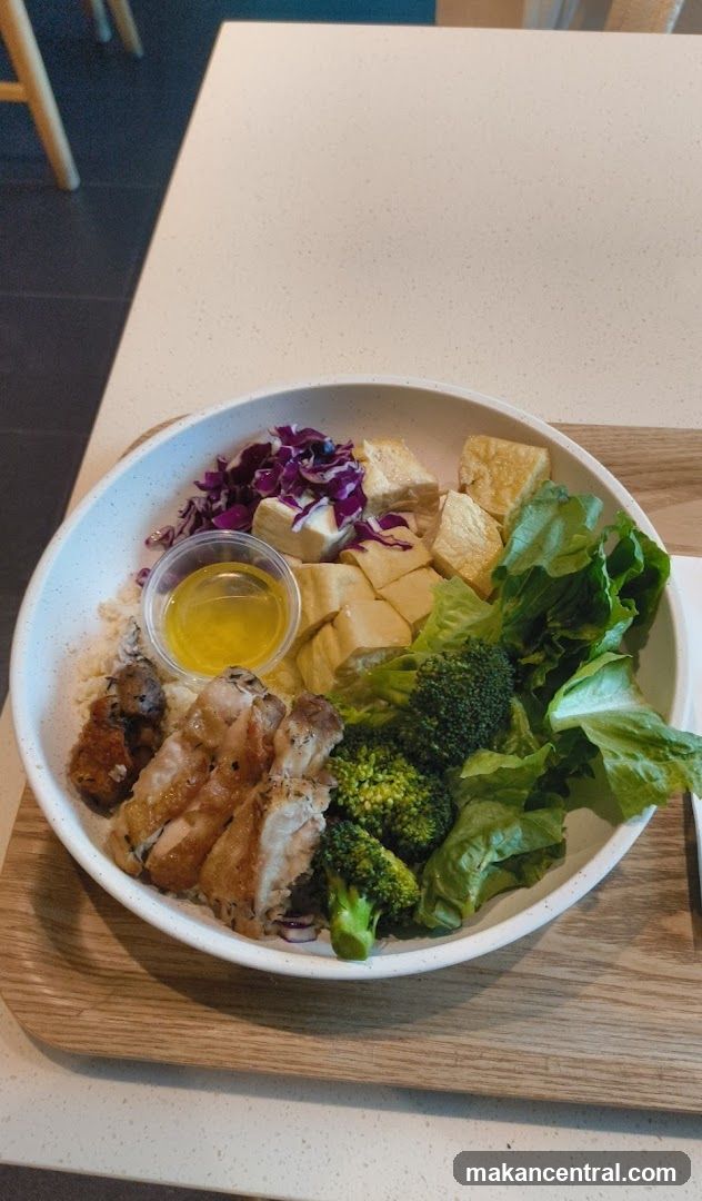 Chicken and Tofu Bowl